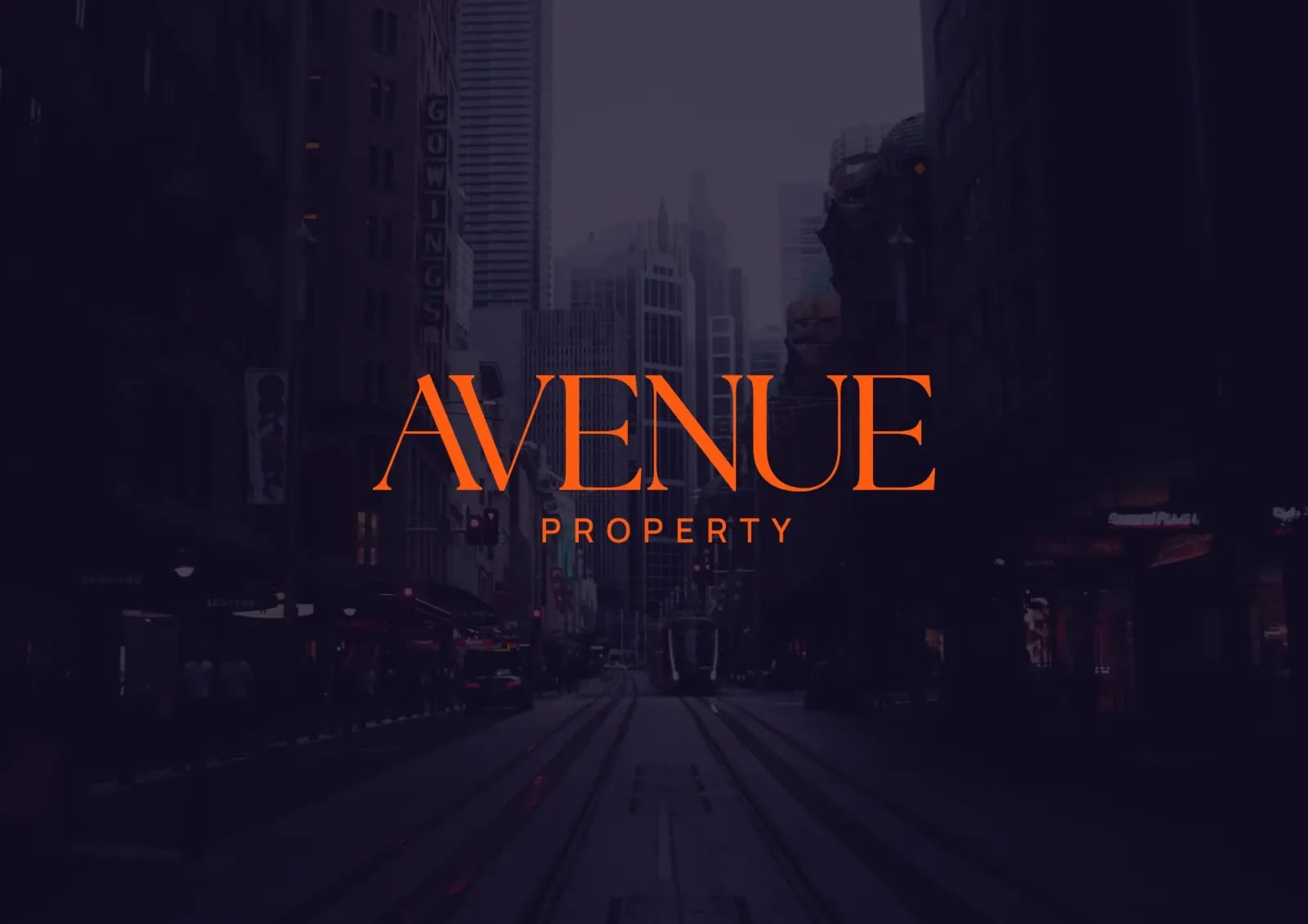 Avenue Property brand work by NOIZE