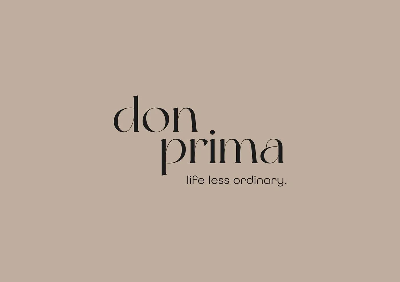 Don Prima brand work by NOIZE