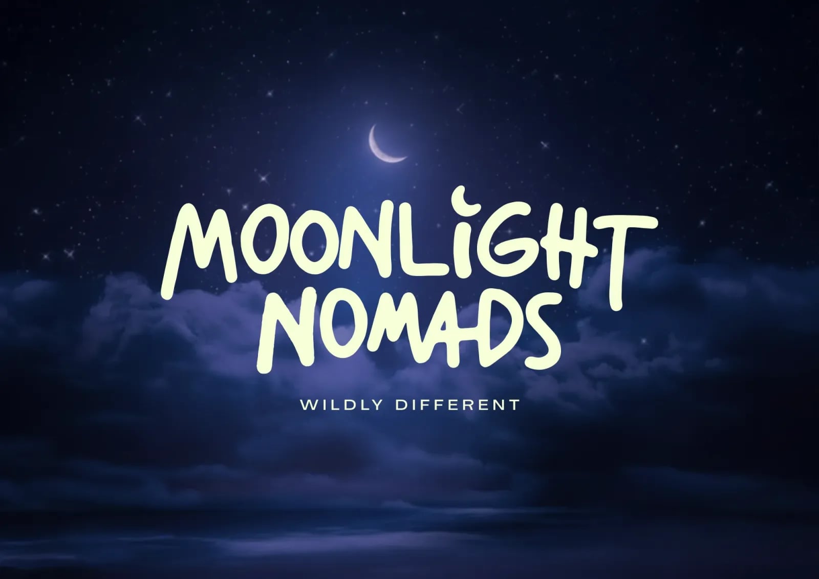 Moonlight Nomads brand work by NOIZE